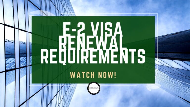 E-2 Visa Renewal: Simplified Process and Requirements | US Visas