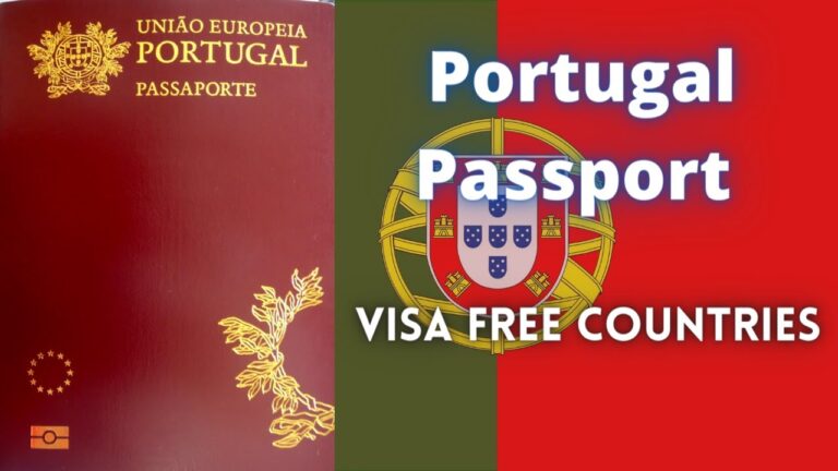 Unlocking Citizenship Programs: Portugal Passport Visa Free Countries